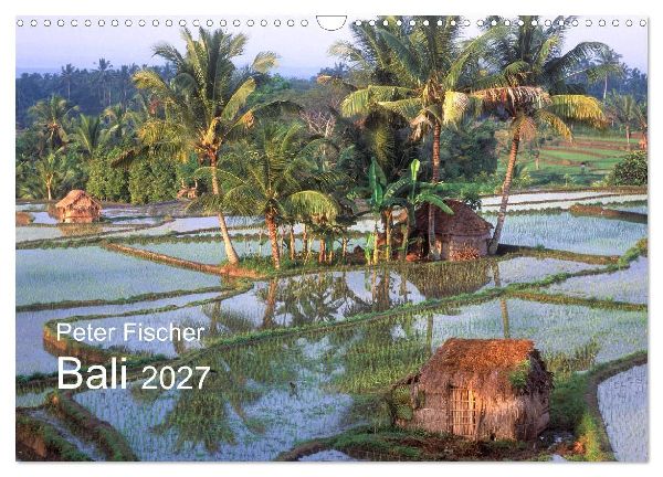 Peter Fischer - Bali 2027 (Wandkalender 2027 DIN A3 quer), CAL...