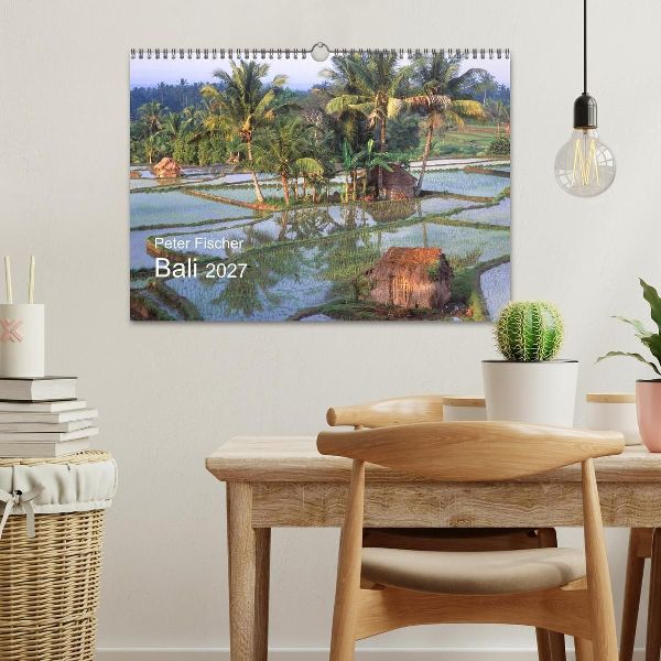 Peter Fischer - Bali 2027 (Wandkalender 2027 DIN A3 quer), CALVENDO Monatskalender