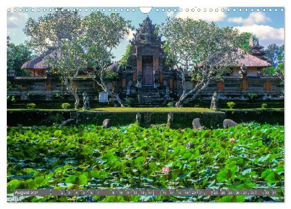 Peter Fischer - Bali 2027 (Wandkalender 2027 DIN A3 quer), CALVENDO Monatskalender