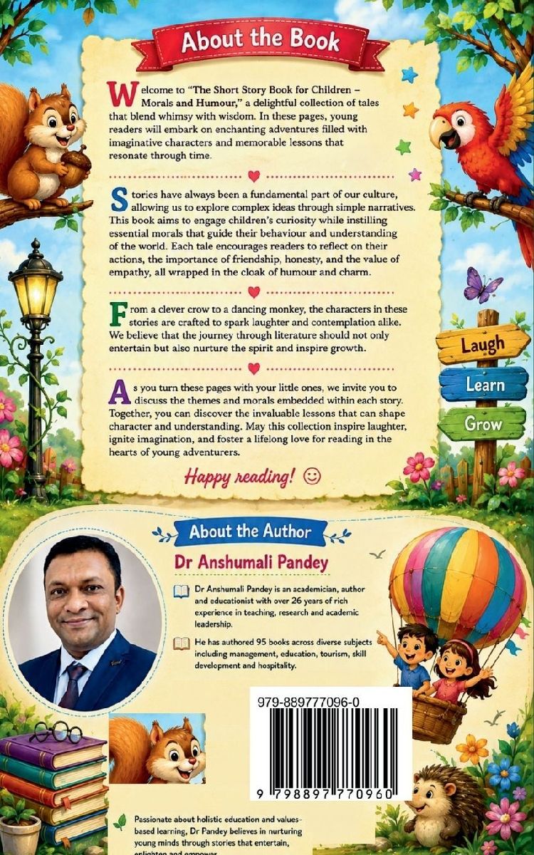 The Short Story Book for Children - Morals and Humour