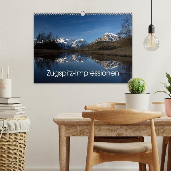 Zugspitz-Impressionen (Wandkalender 2027 DIN A3 quer), CALVENDO Monatskalender
