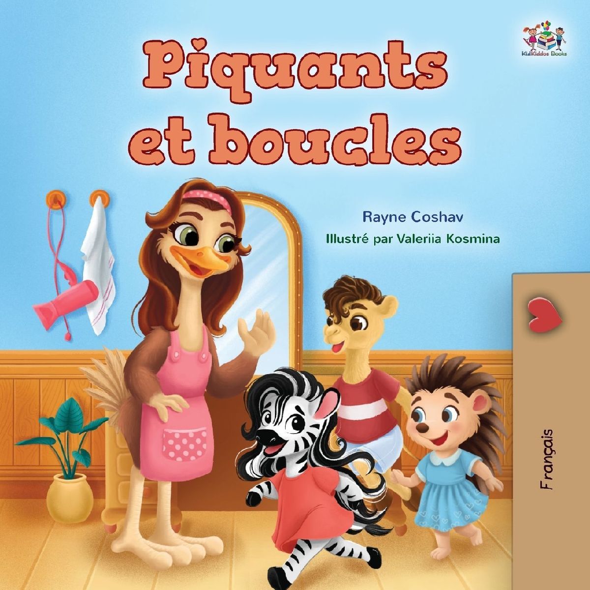 Spikes and Curls (French Kids Book)