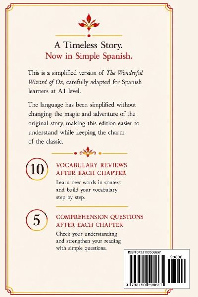 The Wonderful Wizard of Oz - Simplified for Spanish Learners (A1) | Graded Reader with Vocabulary