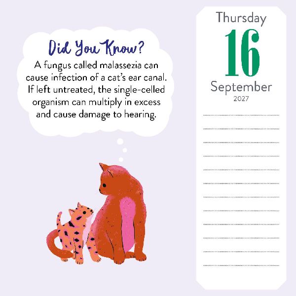 Cat Trivia Page-A-Day(r) Calendar 2027