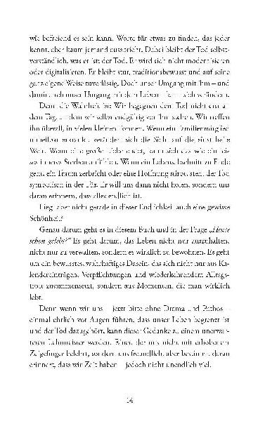 Heute schon gelebt?
