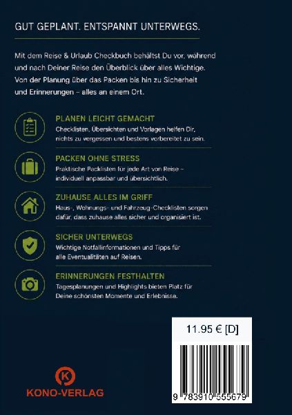 Checkbuch Reise und Urlaub