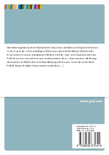 Die Faszination des Kruden - Heiner Müllers Bearbeitung von Shakespeares "Titus Andronicus"