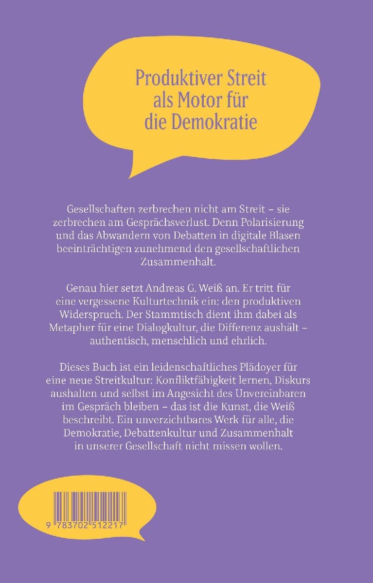 Streiten verbindet! - Was wir vom Stammtisch lernen können