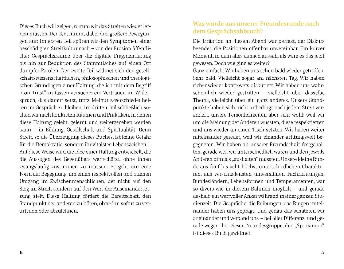 Streiten verbindet! - Was wir vom Stammtisch lernen können