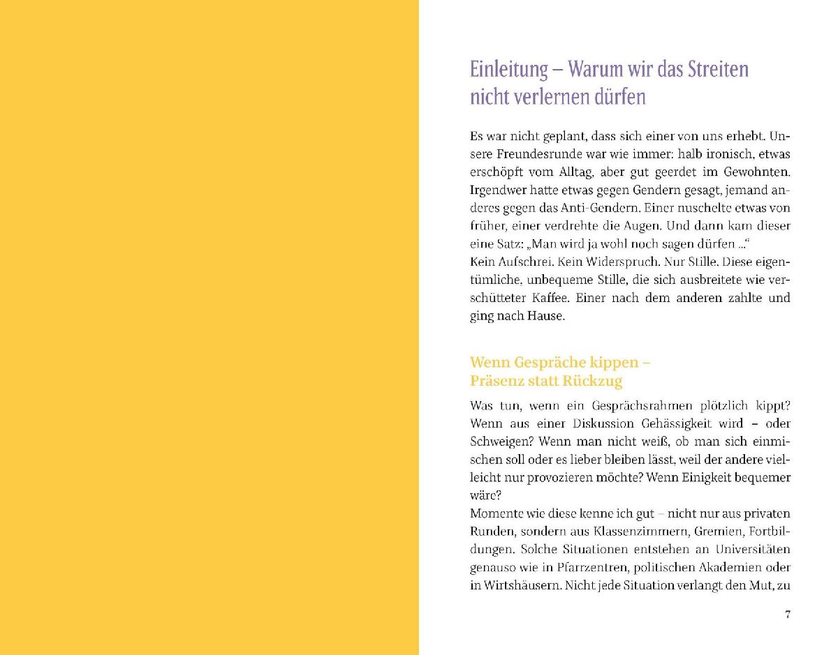 Streiten verbindet! - Was wir vom Stammtisch lernen können