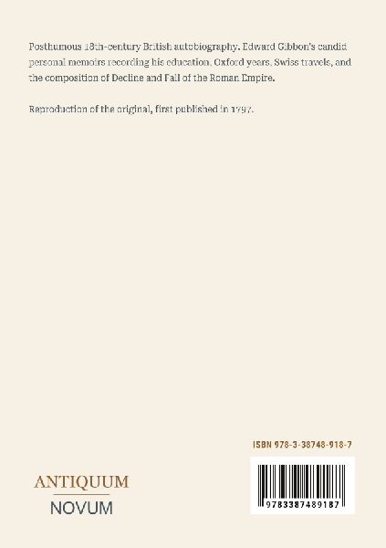 Memoirs of My Life and Writings