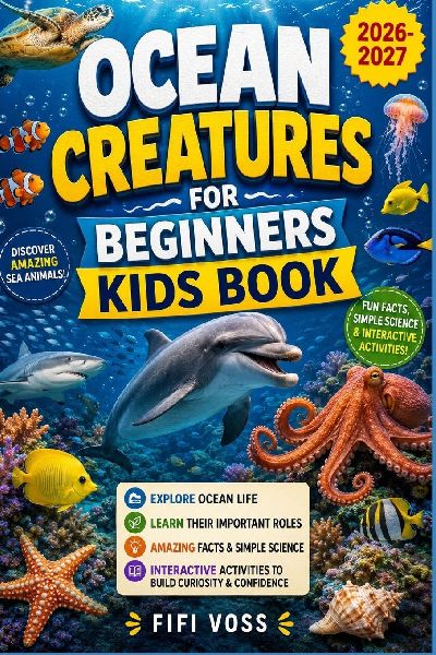 OCEAN CREATURES FOR BEGINNERS KIDS BOOK
