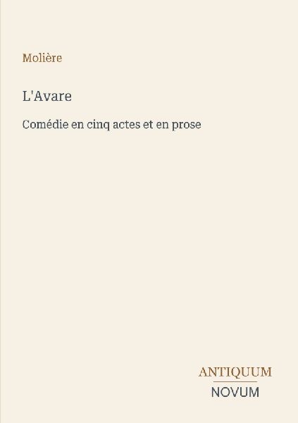 L'Avare