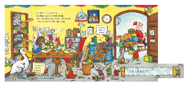 Tom and Bear at Christmas