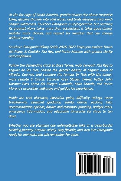 SOUTHERN PATAGONIA HIKING GUIDE 2026 - 2027