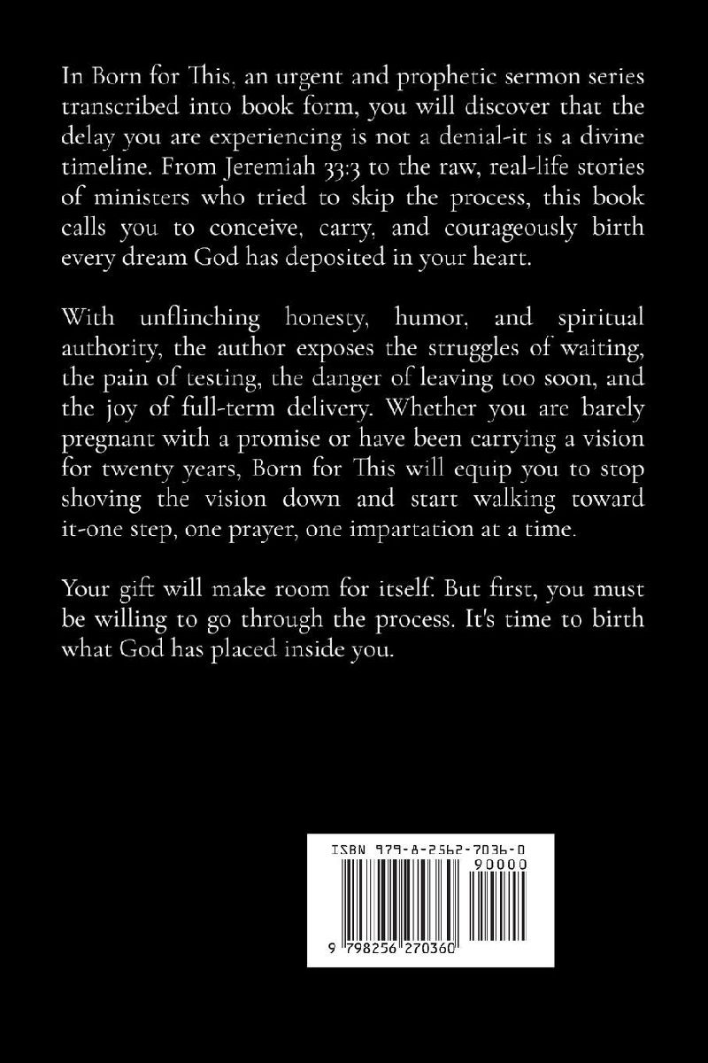 Born for This (Large Print Edition)