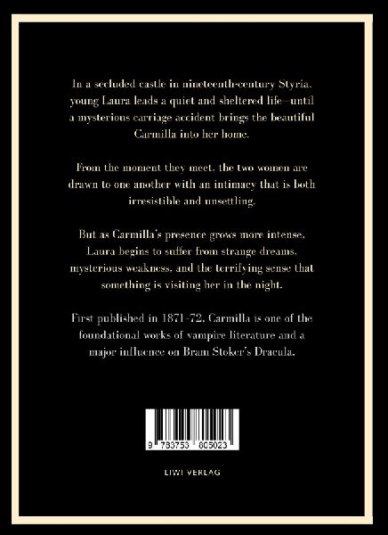 Joseph Sheridan Le Fanu: Carmilla (English Edition)