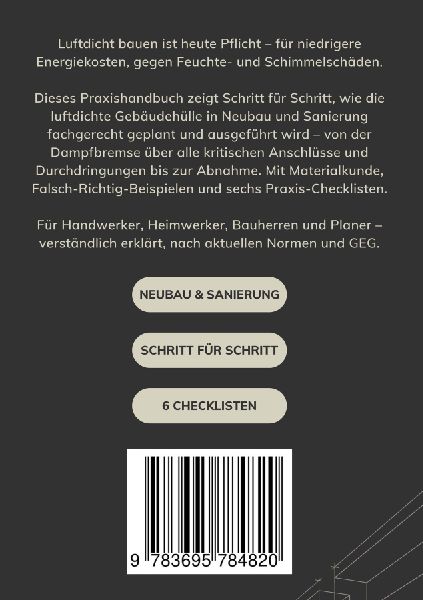 Luftdichtes Bauen