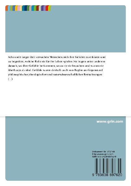 Das Undenkbare fühlen - Religiöse Gefühle im Licht  einer modernen Emotionskonzeption