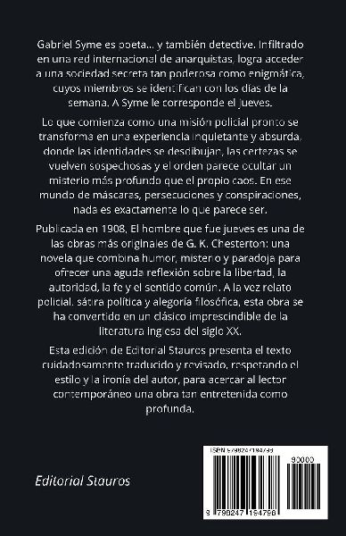 El hombre que fue jueves