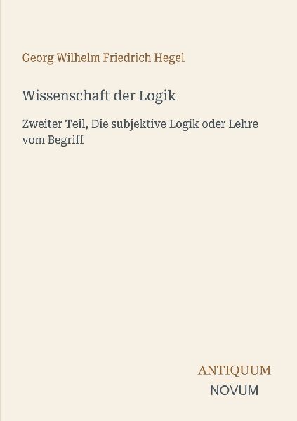Wissenschaft der Logik