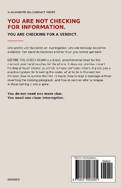 Before You Check Again