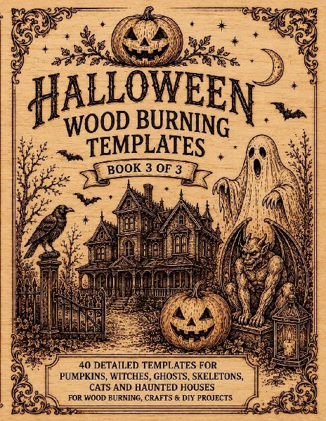 Halloween Wood Burning Patterns