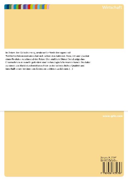 Methoden zur Kontrolle der Logistikplanung