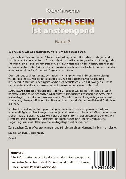 DEUTSCH SEIN ist anstrengend (Band-2)