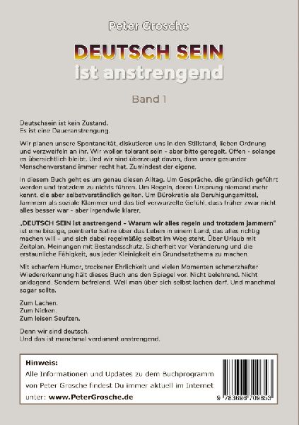DEUTSCH SEIN ist anstrengend (Band-1)