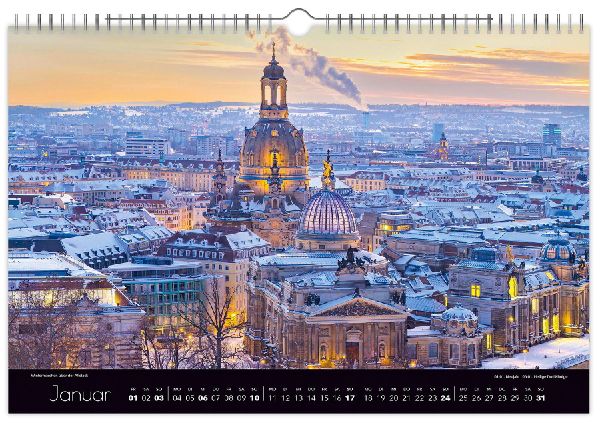 Kalender Zauberhaftes Dresden 2027