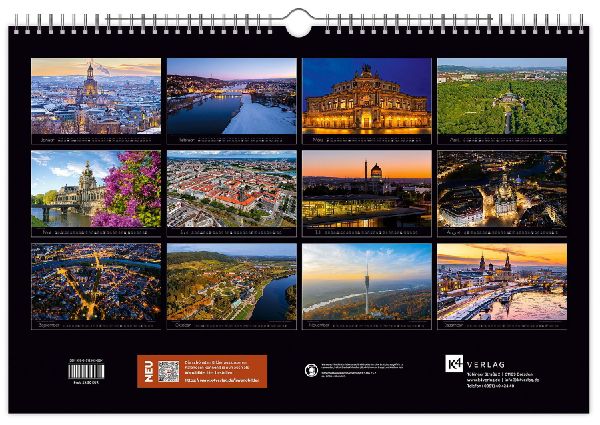 Kalender Zauberhaftes Dresden 2027