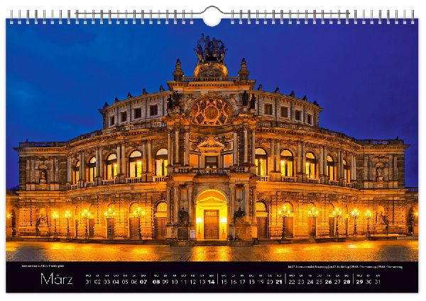 Kalender Zauberhaftes Dresden 2027