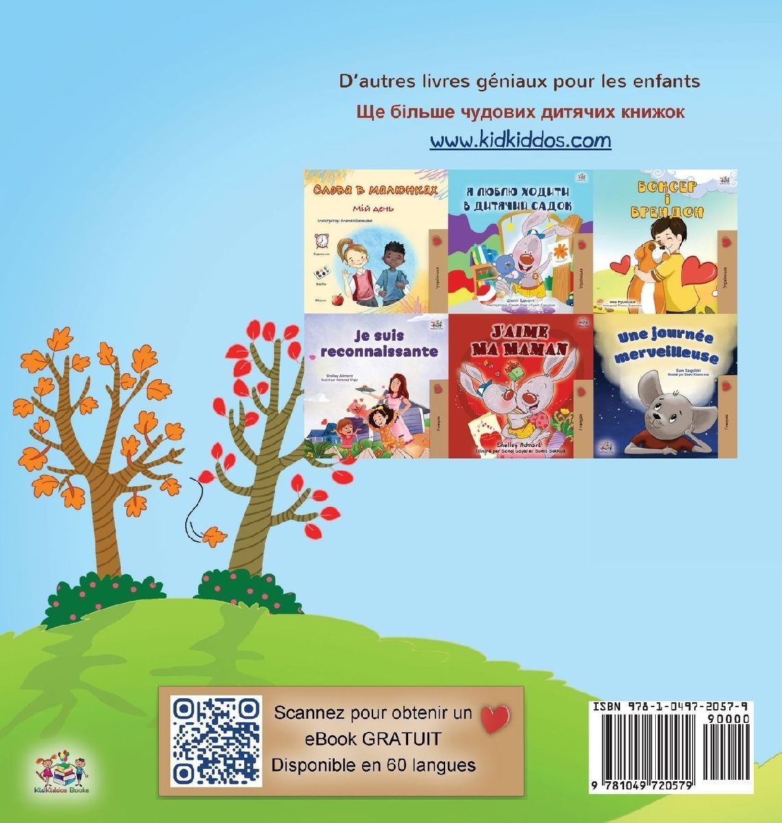 J'adore l'automne (Livre Pour Enfants Bilingue Français-ukrainien)