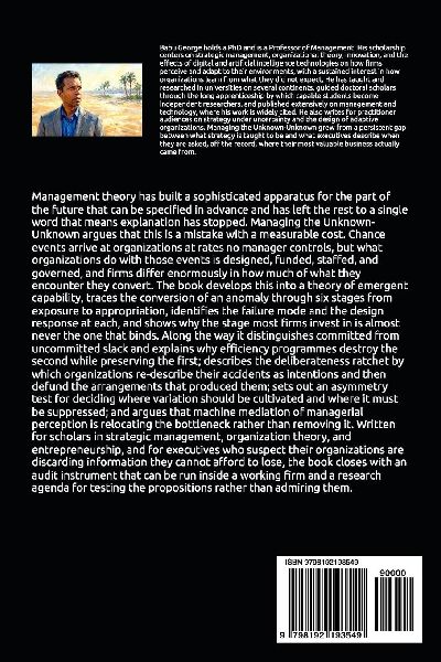 MANAGING THE UNKNOWN-UNKNOWN