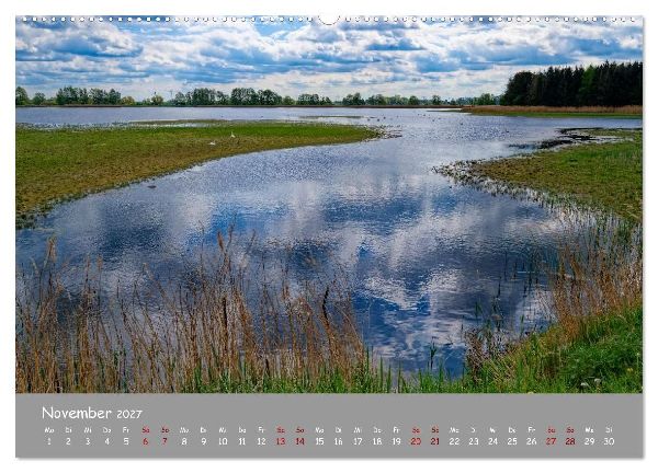 Biosphärenreservat Schorfhede-Chorin (hochwertiger Premium Wandkalender 2027 DIN A2 quer), Kunstdruck in Hochglanz