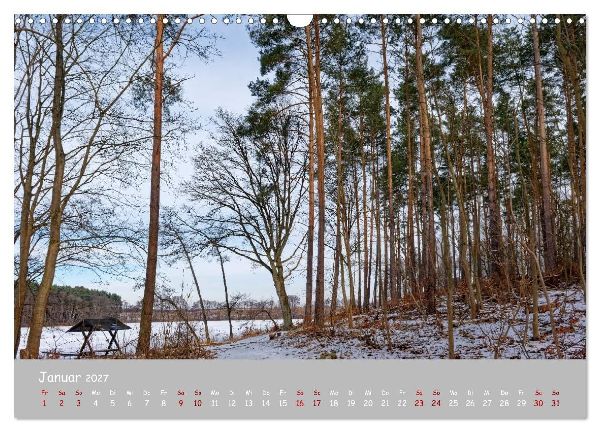 Biosphärenreservat Schorfhede-Chorin (Wandkalender 2027 DIN A3 quer), CALVENDO Monatskalender