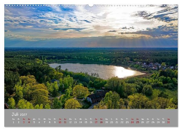 Biosphärenreservat Schorfhede-Chorin (Wandkalender 2027 DIN A2 quer), CALVENDO Monatskalender