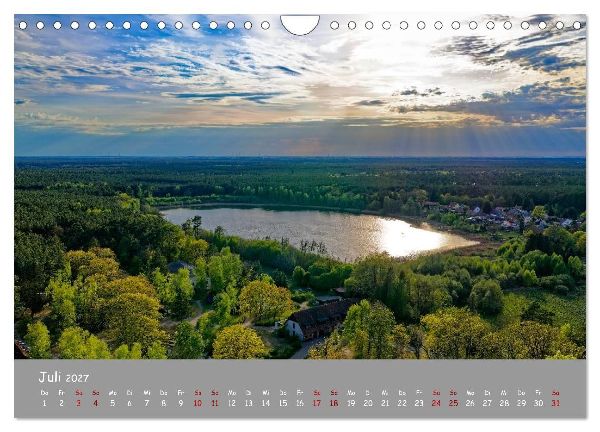 Biosphärenreservat Schorfhede-Chorin (Wandkalender 2027 DIN A4 quer), CALVENDO Monatskalender