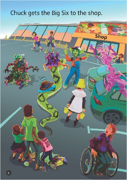 The Big Six Get Jobs (Set 04)