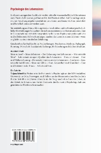 Psychologie des Lebenssinns