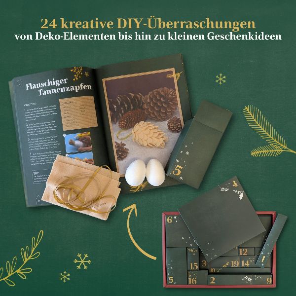 Der kreative Adventskalender - empfohlen von LandLust