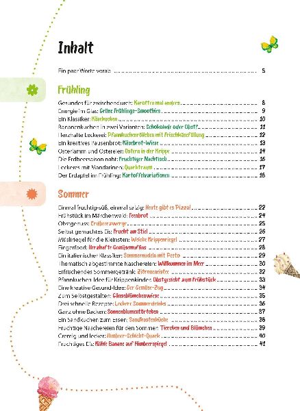 Das Krippen-Jahreszeitenbuch: Unsere Lieblingsrezepte