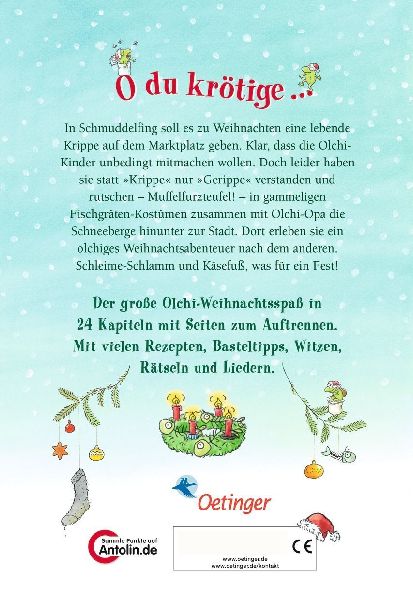 Die Olchis. Das Adventskalenderbuch