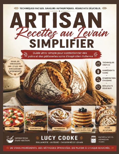 ARTISAN RECETTES AU LEVAIN SIMPLIFIER