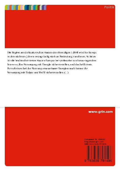 Die Erwartungen in der Europäischen Union an einen EU-Beitritt der Türkei bezüglich europäischer Interessen in Zentralasien