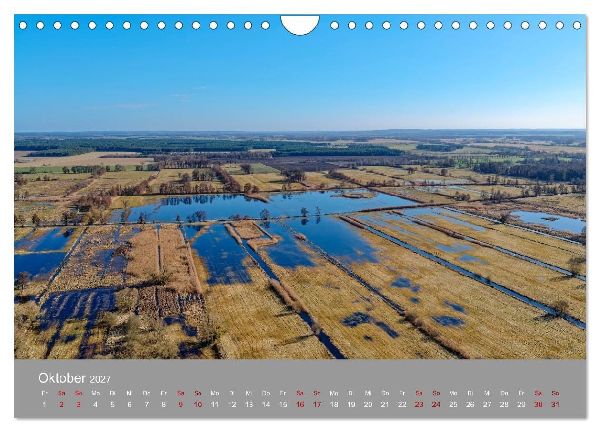 Naturerlebnis im Biosphärenreservat Drömling (Wandkalender 2027 DIN A4 quer), CALVENDO Monatskalender