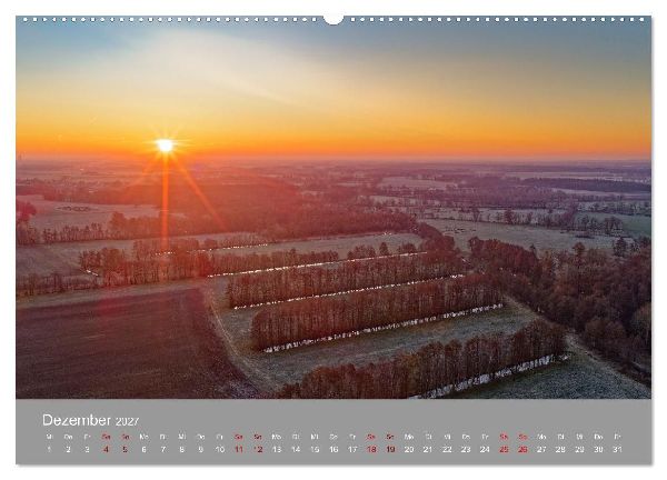 Naturerlebnis im Biosphärenreservat Drömling (hochwertiger Premium Wandkalender 2027 DIN A2 quer), Kunstdruck in Hochglanz