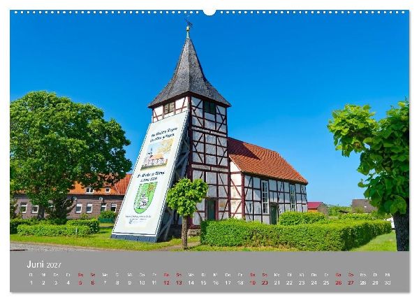 Naturerlebnis im Biosphärenreservat Drömling (hochwertiger Premium Wandkalender 2027 DIN A2 quer), Kunstdruck in Hochglanz