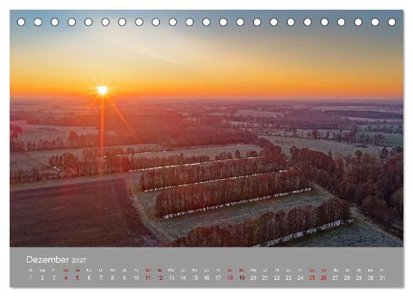 Naturerlebnis im Biosphärenreservat Drömling (Tischkalender 2027 DIN A5 quer), CALVENDO Monatskalender